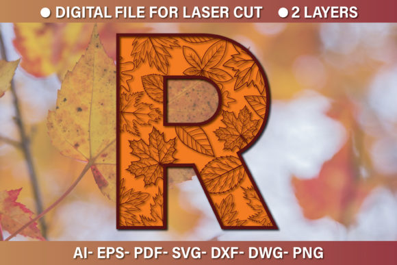 3D Alphabet SVG for Crafts & Graphics