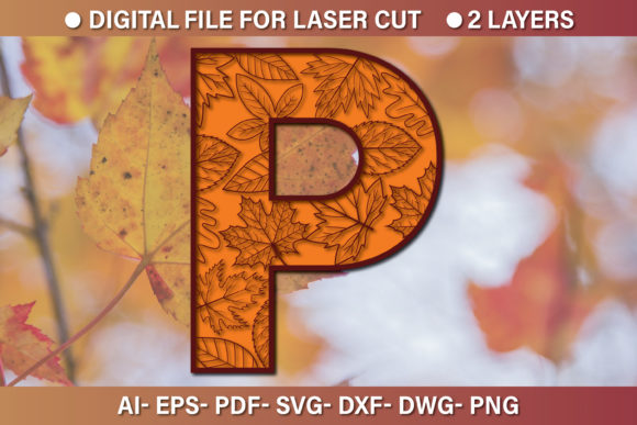 3D Alphabet SVG for Crafts & Graphics