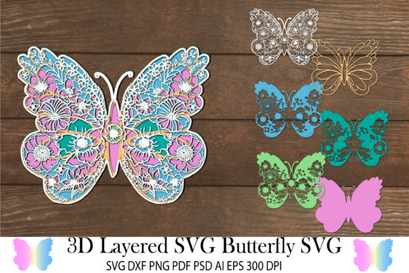 3D Butterfly SVG: Crafts & Graphics Review
