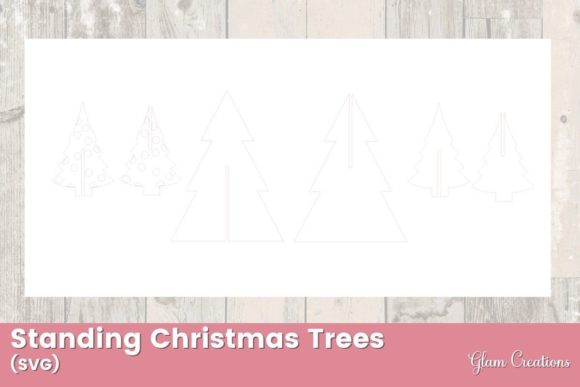 3D SVG Christmas Trees for Sellers