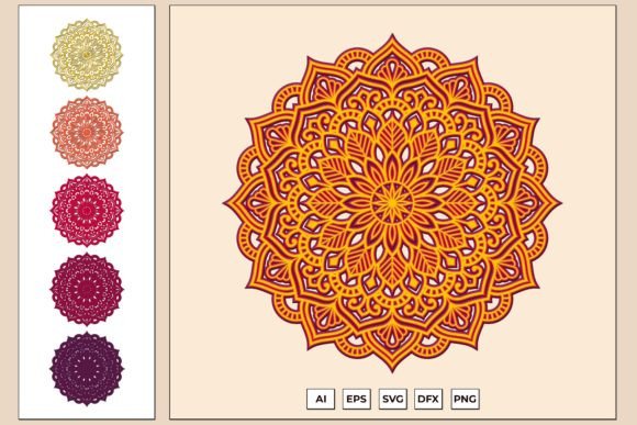 Crafts & Graphics: 3D Sunflower Mandala SVG Review
