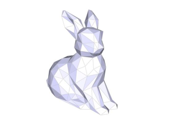DIY Papercraft Rabbit: 3D SVG Shapes Review