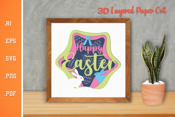 Happy Easter SVG 4: Graphics for Crafts