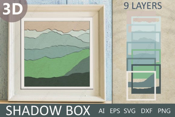 Landscape 3D Shadow Box: Crafts & Graphics Review