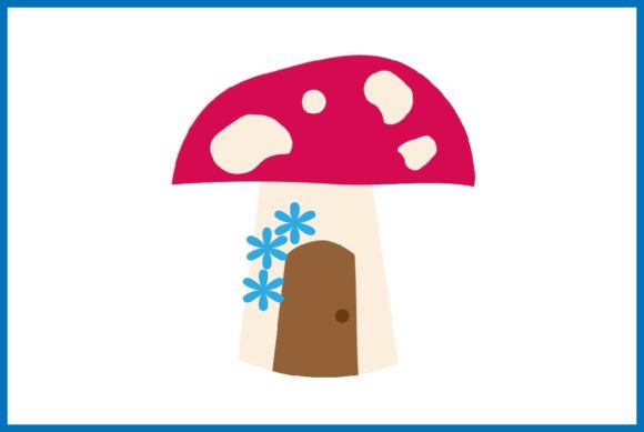 Layered Mushroom Door SVG: 3D SVG Shapes Review
