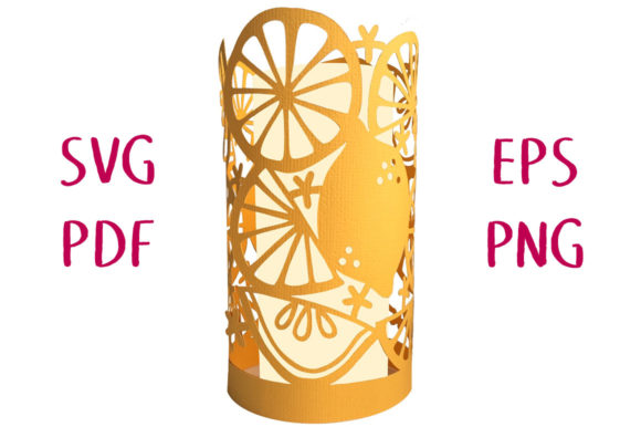 Lemons Lantern 3D SVG Shapes Review