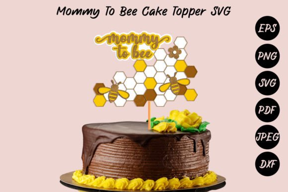 Mommy to Bee 3D Layered SVG: Crafts & Graphics
