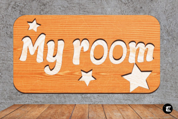 My Room Laser Cut 3d Svg: Graphics for Crafts