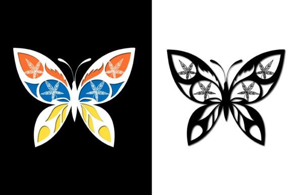 Reviewing 3D Layered Butterflies SVG Cut Files