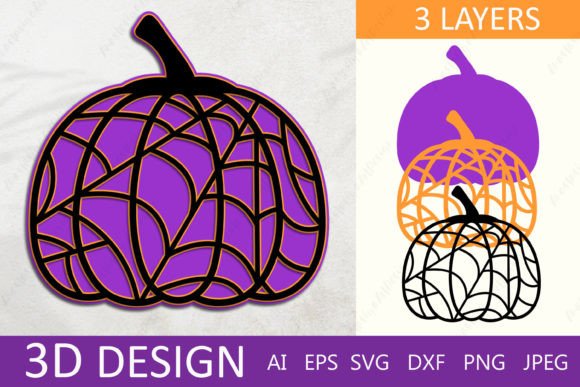 Reviewing the 3D Layered Halloween Pumpkin SVG for Embroidery