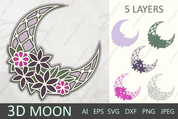 Reviewing the 3D Layered Moon Mandala for Embroidery