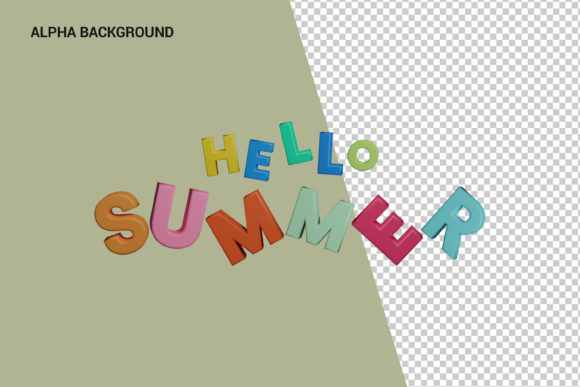 Reviewing Unique 3d Render Hello Summer for Stitchers