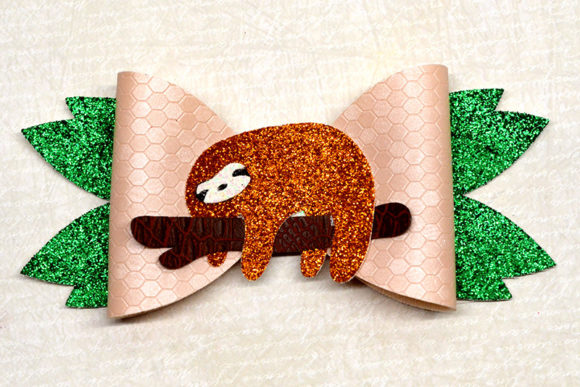 Sloth Bow Template: 3D SVG Shapes Review