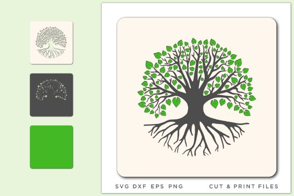 Tree of Life 3D SVG for Shapes & CNC