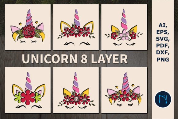 Unicorn 3D Paper Cut SVG Review