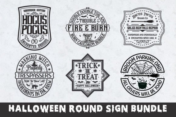 Vintage Halloween Graphics for Crafts